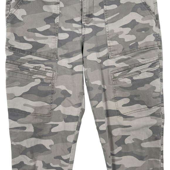 Democracy "Ab"Technology Camouflage Multi-pocket Pants Gray Size 10 - Picture 3 of 9